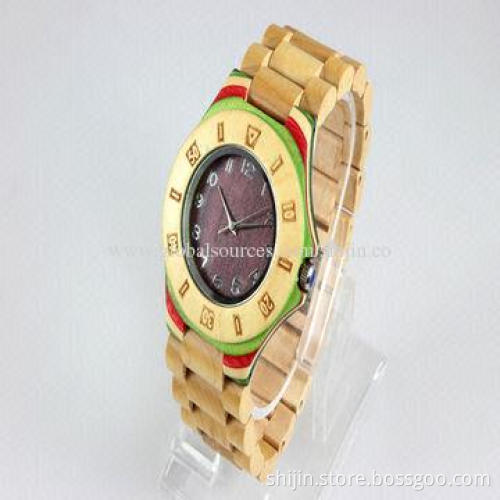 2013 wooden watch, customized brands are accepted